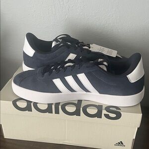 Men’s Adidas VL Court 3.0 Navy and White